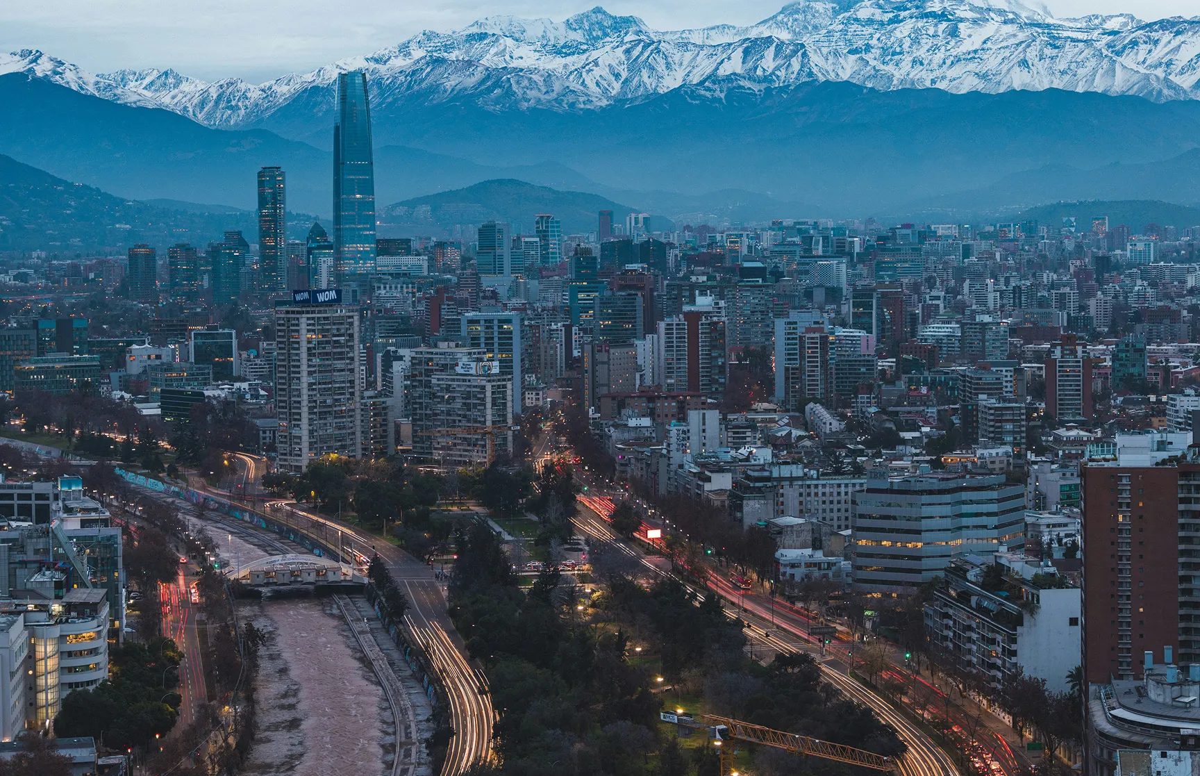 Vista de Santiago